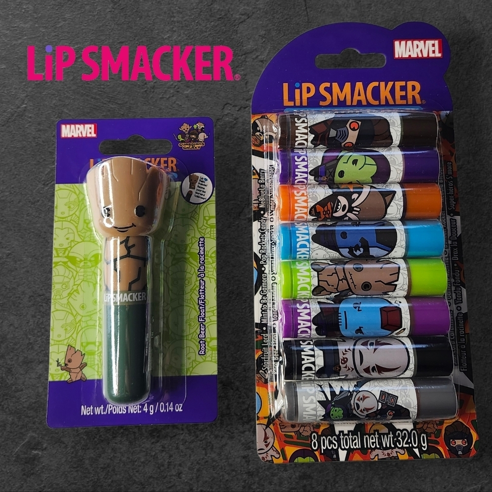 🆕️ LIP SMACKER x MARVEL Guardians Of The Galaxy Lip Balm Duo